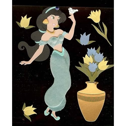 Disney Scrapbooking Stickers - Sticker Collage - Princess Jasmine 1 Disney Scrapbooking Stickers - Sticker Collage - Princess Jasmine