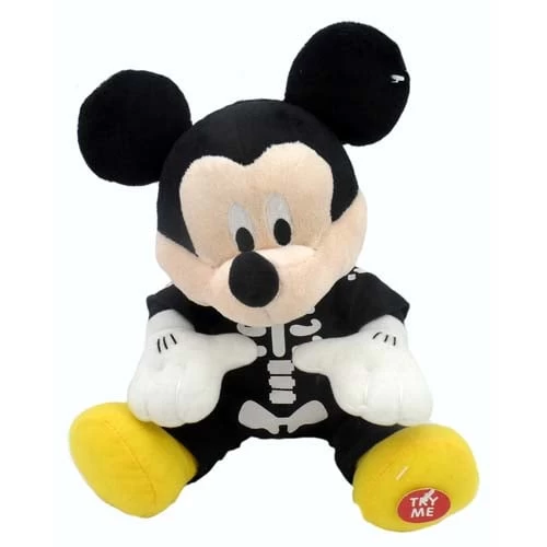 Disney Plush - 11" Singing And Dancing Skeleton Mickey Mouse 1 Disney Plush - 11" Singing And Dancing Skeleton Mickey Mouse