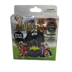Disney Stickers - Disney Villains - Sticker Box - 200 Stickers