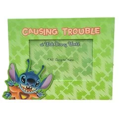 Disney Picture Frame - Stitch - Causing Trouble 4 X 6