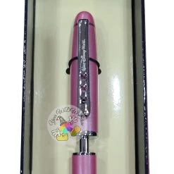 Disney Arribas Keepsake Pen - Mickey Icon - Bead Pen - Pink