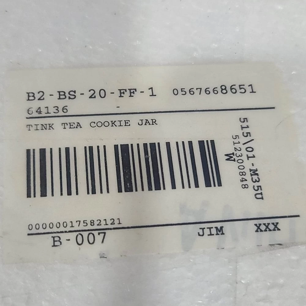 Disney Cookie Jar - Tinker Bell With Flowering Vines - RETIRED 10 Disney Cookie Jar - Tinker Bell With Flowering Vines - RETIRED - Image 10