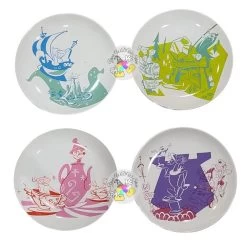 Disney Plate Set - 50th Anniversary Vault Collection By Kevin Kidney And Jody Daily