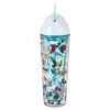 Disney Tumbler With Straw - Parks Snacks Icons