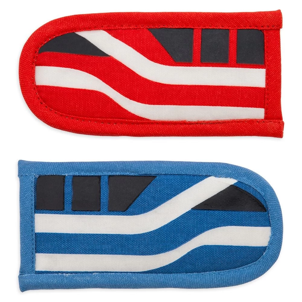 Disney Pot Handle Cover Set - Mickey Mousewares - Monorail 2 Disney Pot Handle Cover Set - Mickey Mousewares - Monorail - Image 2