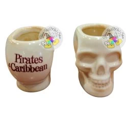 Disney Shot Glass - Pirates Of The Caribbean Skull Shot Glass