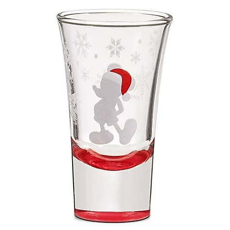Disney Shooter Shot Glass - Santa Mickey 1 Disney Shooter Shot Glass - Santa Mickey