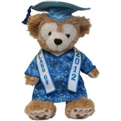 Disney Duffy Bear Plush - Class Of 2012 Graduation - 12" H