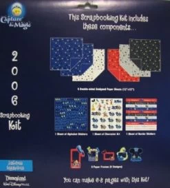 Disney World Scrapbooking Kit - 2006 - Mickey & Friends