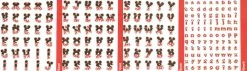 Disney Scrapbooking Stickers - Alphabet – Set 6 Disney Scrapbooking Stickers - Alphabet – Set -Disney 17433820f