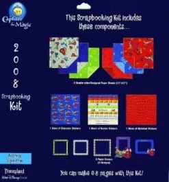 Disney World Scrapbooking Kit - 2008 - Mickey & Friends