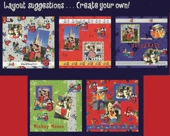 Disney World Scrapbooking Kit - 2008 - Mickey & Friends 2 Disney World Scrapbooking Kit - 2008 - Mickey & Friends - Image 2