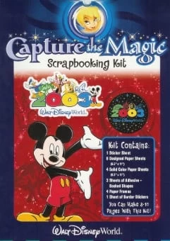 Disney World Scrapbooking Kit - 2003 - Mickey & Friends