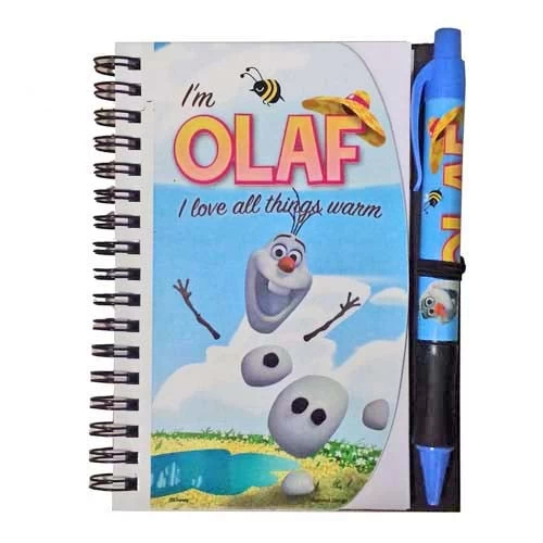 Disney Keepsake Journal Book & Pen - Frozen - Olaf 2 Disney Keepsake Journal Book & Pen - Frozen - Olaf - Image 2