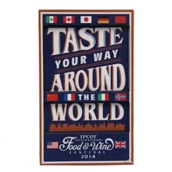 Disney Magnet - Food & Wine Festival 2014 - Logo