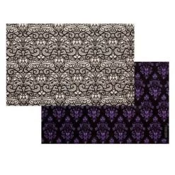 Disney Placemat - The Haunted Mansion Wallpaper Placemat - Grey