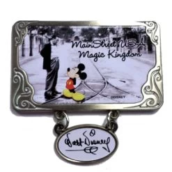 Disney Magnet - Main Street USA Magic Kingdom - Walt And Mickey