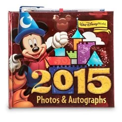 Disney Autograph And Photo Book - 2015 Walt Disney World Logo