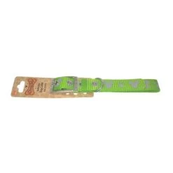 Disney Tails Dog Collar - Reflective - Green