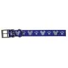 Disney Tails Dog Collar - Reflective - Blue