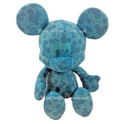 Disney Mickey Plush - Blue Icon Print - 10''