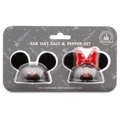 Disney Salt And Pepper Shakers - Mickey And Minnie Mouse Ear Hat 5 Disney Salt And Pepper Shakers - Mickey And Minnie Mouse Ear Hat -Disney 37512 2