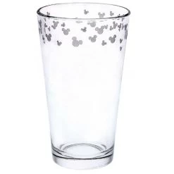 Disney Tumbler Glass - Mickey Mouse Icon - White