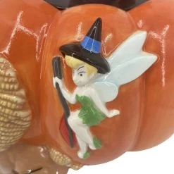 Disney Cookie Jar - Halloween Pumpkin - Sorcerer Mickey Cheshire Cat Lucky Tinker Bell 11 Disney Cookie Jar - Halloween Pumpkin - Sorcerer Mickey Cheshire Cat Lucky Tinker Bell -Disney 3951 6