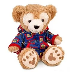 Disney Duffy Bear Plush - Disney World 40th Anniversary - 12" H