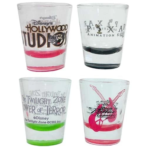 Disney World Shot Glass Set - Hollywood Studios 1 Disney World Shot Glass Set - Hollywood Studios