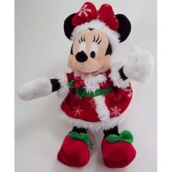 Disney Christmas Plush - Happy Holidays 2011 - Santa Minnie