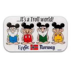 Disney Magnet - Norway Pavilion ''It's A Troll World'' - Epcot