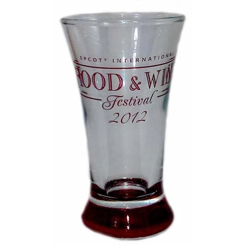 Disney World Shot Glass - Food And Wine Festival 2012 1 Disney World Shot Glass - Food And Wine Festival 2012