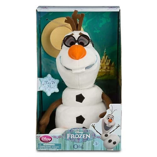 Disney Plush - Singing Olaf Plush Toy - 10 1/2" 4 Disney Plush - Singing Olaf Plush Toy - 10 1/2" - Image 4