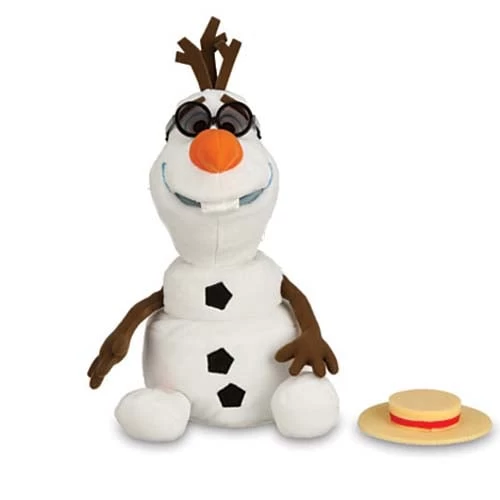 Disney Plush - Singing Olaf Plush Toy - 10 1/2" 1 Disney Plush - Singing Olaf Plush Toy - 10 1/2"