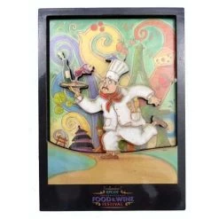 Disney Wall Magnet - Food & Wine Festival 2013 - Logo