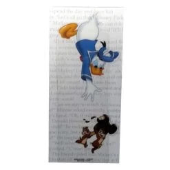 Disney Bookmark - Donald With Chip And Dale
