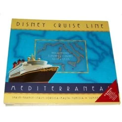 Disney Scrapbook Album 12 X 12 - Cruise Line - Mediterranean 2010