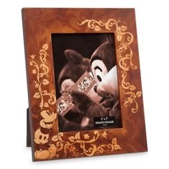 Disney Picture Frame - Illustrated Mickey Mouse Wood - 5'' X 7''