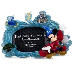 Disney Picture Frame - Four Parks One World - 4 X 6