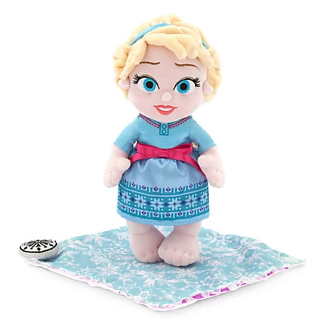 Disney Plush - Disney's Babies - Frozen - Elsa - Baby In Blanket 4 Disney Plush - Disney's Babies - Frozen - Elsa - Baby In Blanket - Image 4