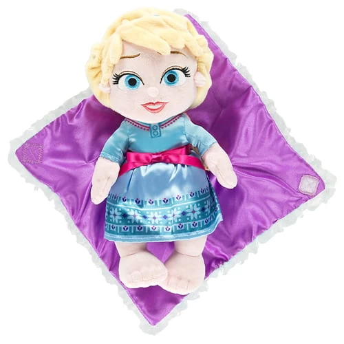Disney Plush - Disney's Babies - Frozen - Elsa - Baby In Blanket 2 Disney Plush - Disney's Babies - Frozen - Elsa - Baby In Blanket - Image 2
