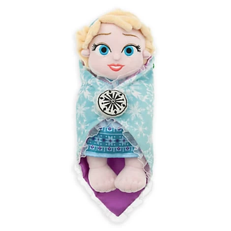 Disney Plush - Disney's Babies - Frozen - Elsa - Baby In Blanket 1 Disney Plush - Disney's Babies - Frozen - Elsa - Baby In Blanket