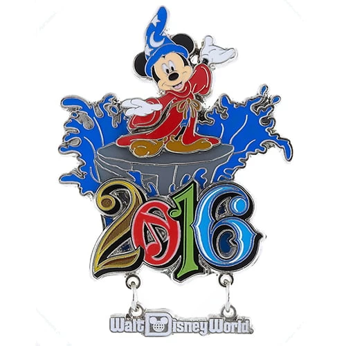 Disney Magnet - 2016 Logo - Sorcerer Mickey Mouse 1 Disney Magnet - 2016 Logo - Sorcerer Mickey Mouse