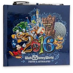 Disney Autograph And Photo Book - 2016 Walt Disney World Logo