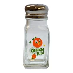 Disney Salt And Pepper Shaker - Orange Bird - Faces
