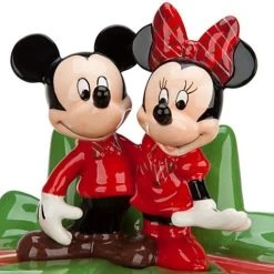 Disney Cookie Jar - Mickey And Minnie Mouse Holiday Gift 5 Disney Cookie Jar - Mickey And Minnie Mouse Holiday Gift -Disney 465345333655 2