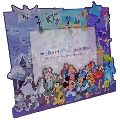 Disney Picture Frame - Disneyland 60th Diamond Anniversary 1 Disney Picture Frame - Disneyland 60th Diamond Anniversary