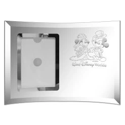 Disney Arribas Picture Frame - Mickey And Minnie Wedding - Glass - 4 X 6