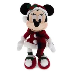 Disney Christmas Plush - Warm Winter Wishes Santa Minnie 9''
